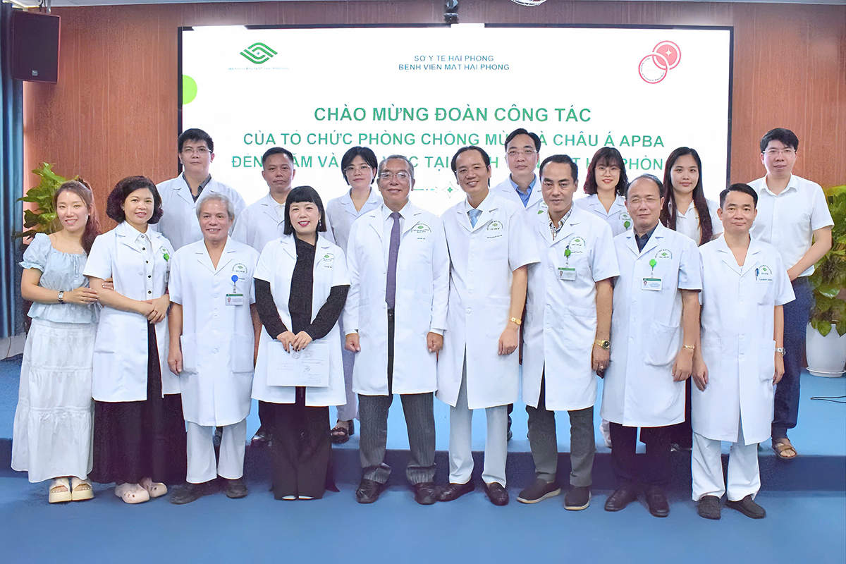 Bệnh viện Mắt Hải Phòng tăng cường Hợp tác quốc tế, thúc đẩy đào tạo và chuyển giao kỹ thuật nhãn khoa tiên tiến